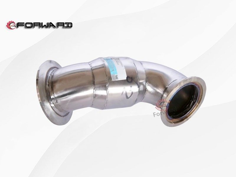 SHACMAN M3000S 动力发动机 WP11S460E68 排气系统 DZ96259543609 保温型排气管总成