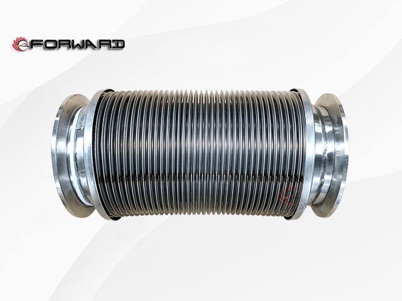 SHACMAN X6000 动力发动机排气系统  DZ9X259543001 保温型挠性软管