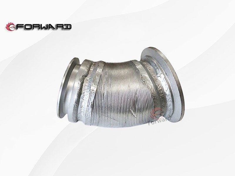 SHACMAN L3000 动力发动机排气系统 DZ98319541108 排气管总成（三）Asiento de escape (3)