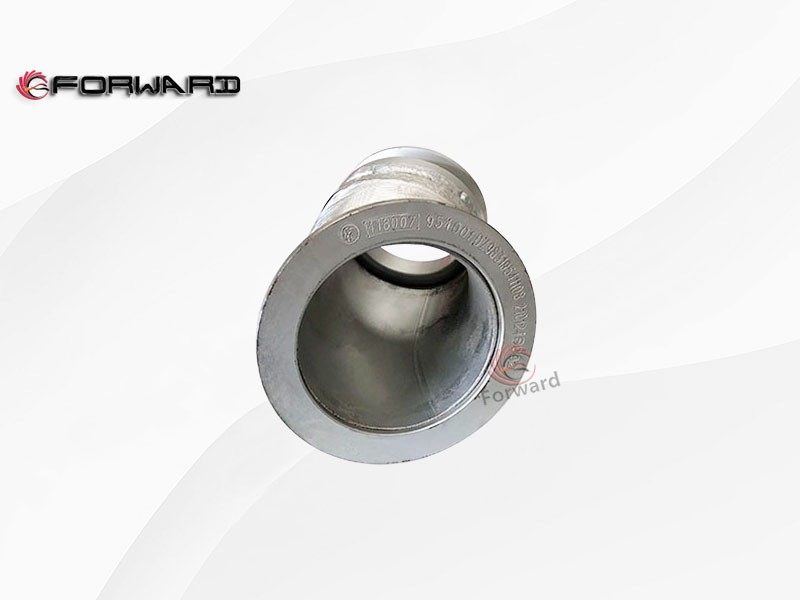 DZ98319541108 排气管总成（三）,Exhaust assembly (3),济南向前汽车配件有限公司