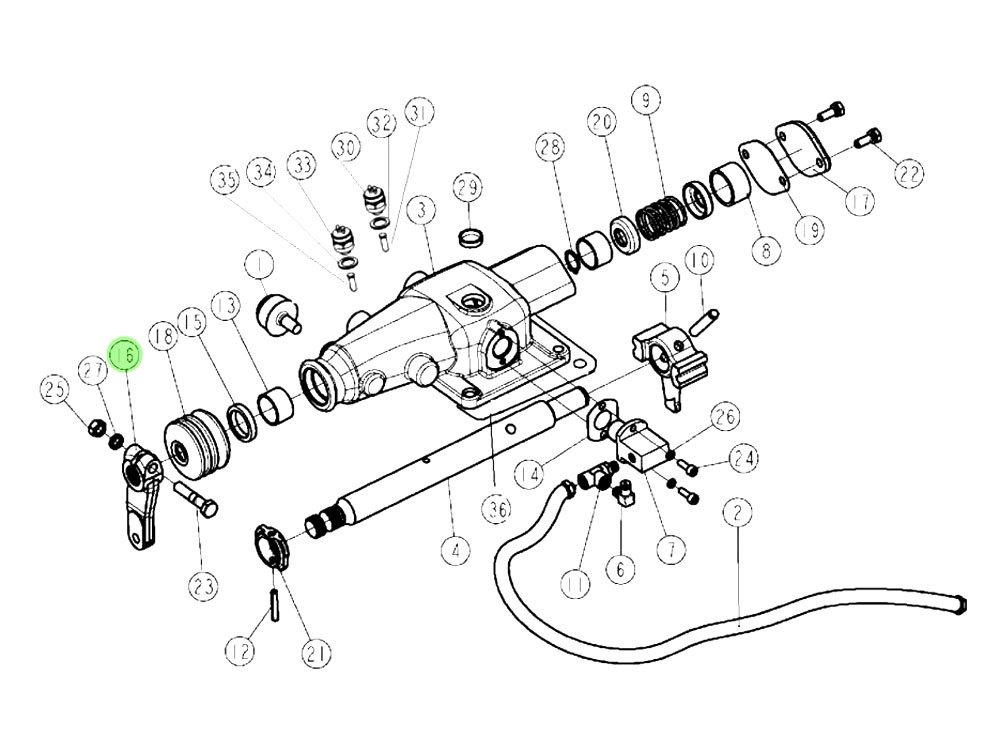 F96035-85  LRC外换挡臂,LRC external shift lever,济南向前汽车配件有限公司