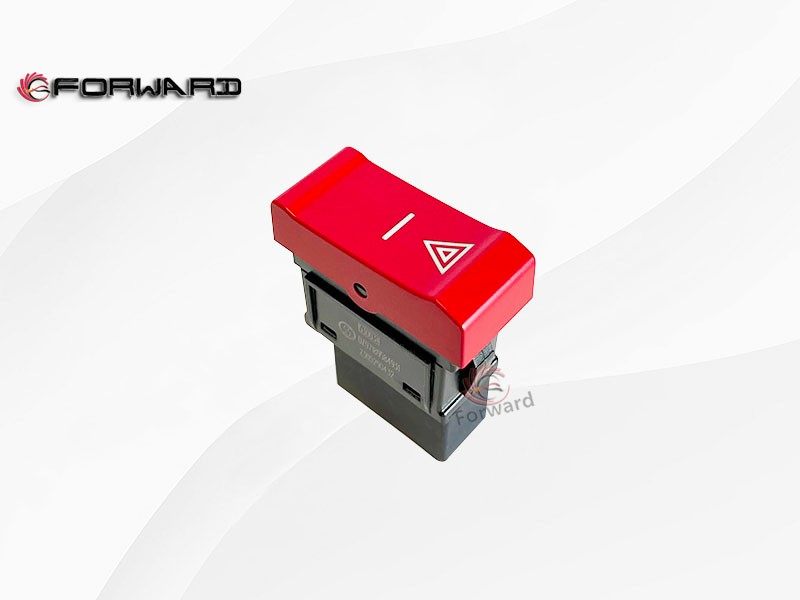 DZ97189584931 危急报警灯开关,Emergency alarm light switch,济南向前汽车配件有限公司