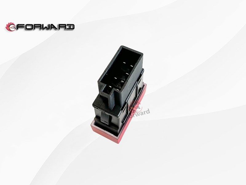 DZ97189584931 危急报警灯开关,Emergency alarm light switch,济南向前汽车配件有限公司