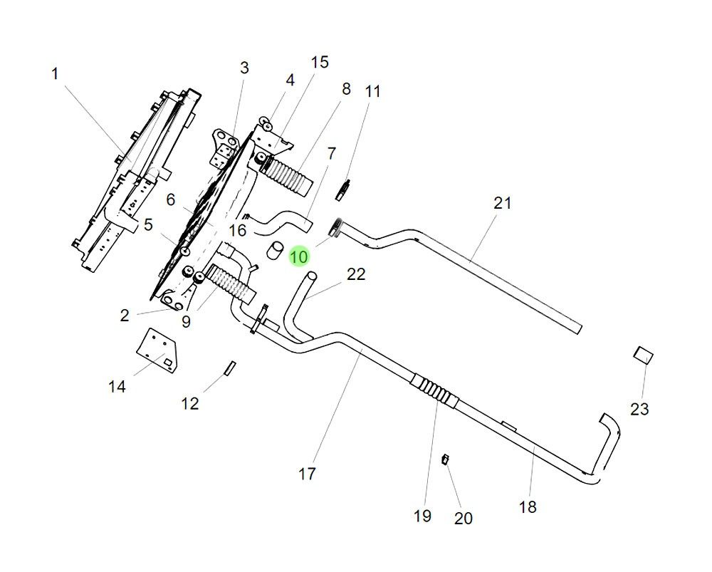 190003989310 軟管卡箍,Pipe clamp,濟南向前汽車配件有限公司