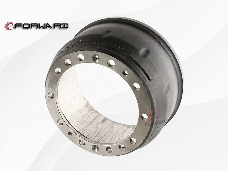 SHACMAN HANDE HDZ237 HD7.5T 行走转向驱动桥系统 DZ95009440016 制动鼓