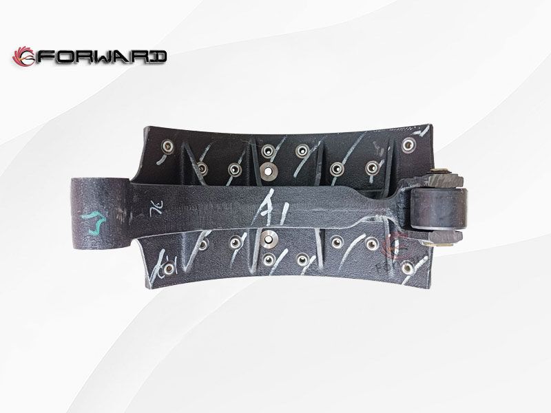 HD90009440028,Front brake shoe assembly,济南向前汽车配件有限公司
