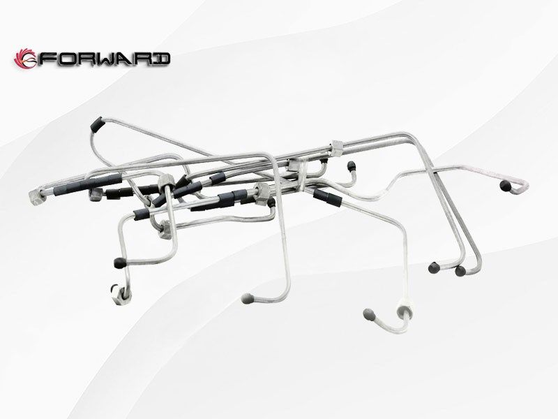 SHACMAN WEICHAI WD615 動力發(fā)動機燃油系統(tǒng) 61560080086-91 高壓油管組