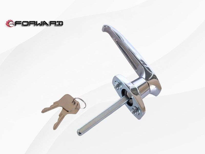 SHACMAN SX4188ZK351TLR 碼頭車 車身駕駛室車門系統(tǒng) WS24502030038 駕駛室后移外門鎖