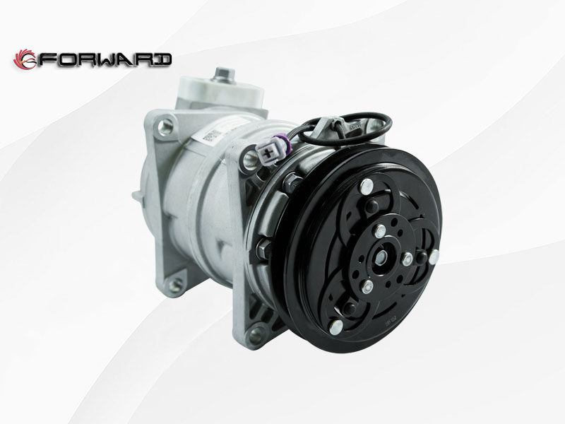 DZ13241845010 空调压缩机总成(吊耳式),Air conditioning compressor,济南向前汽车配件有限公司