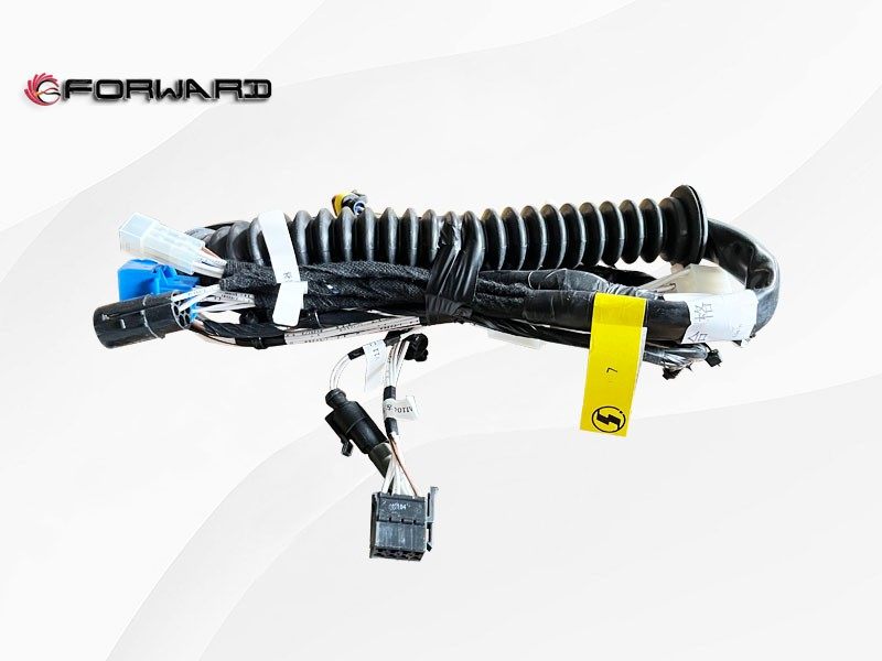 SHACMAN X3000 車身駕駛室車門線束系統(tǒng) DZ97189772861 主駕駛車門線束(電搖-中控鎖)