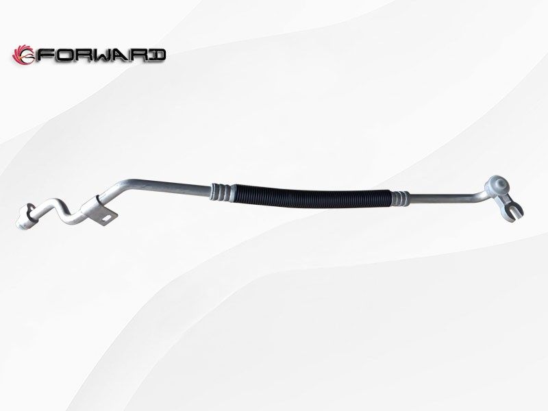 SHACMAN  車身駕駛室空調(diào)系統(tǒng) DZ15221841712 蒸發(fā)器-壓縮機(jī)連接管(一)