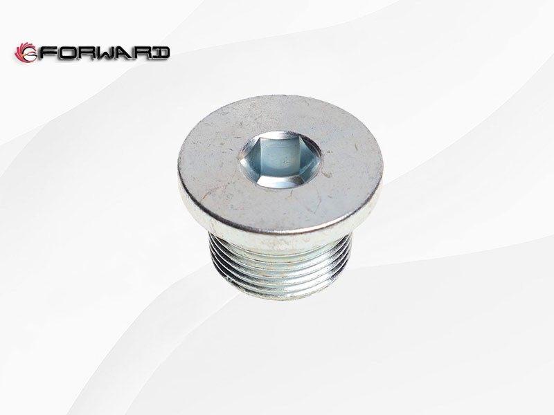 SHACMAN 株齿 ZHUZHOU GEAR ZQC2000 传动分动箱系统 ZC2586000284 内六角磁性螺塞