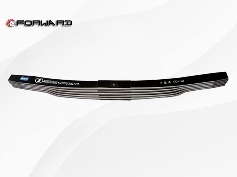 SZ952000779 后钢板弹簧,Rear leaf spring,济南向前汽车配件有限公司