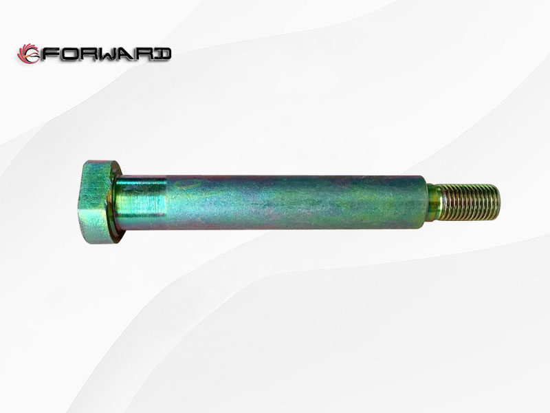 DZ15221443088 锁柱支架销轴,Lock column support pin shaft,济南向前汽车配件有限公司