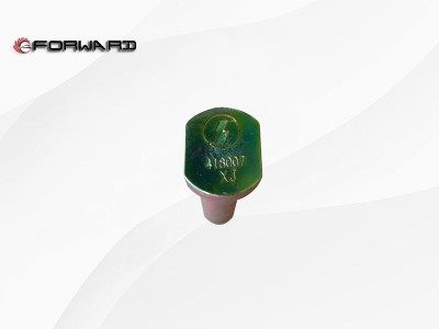 DZ15221443088 锁柱支架销轴,Lock column support pin shaft,济南向前汽车配件有限公司