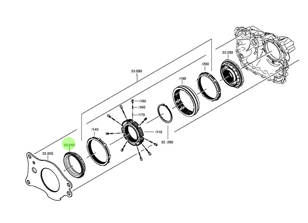 1296 333 050 低档锥毂,Low-grade cone hub,济南向前汽车配件有限公司