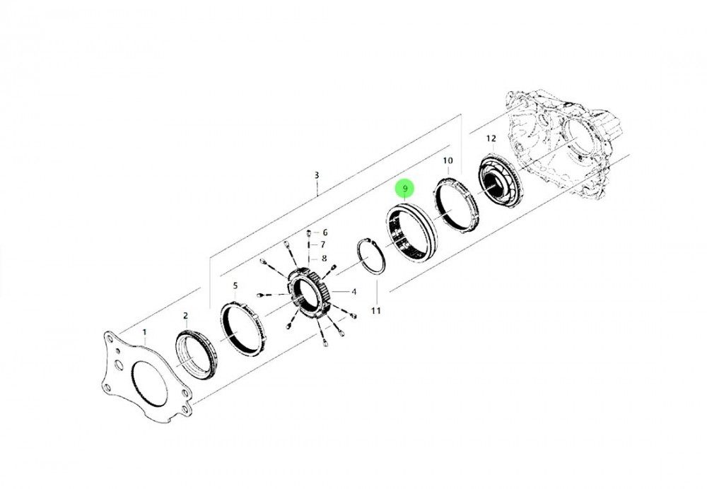 1325 333 018 滑套,Slide sleeve,济南向前汽车配件有限公司