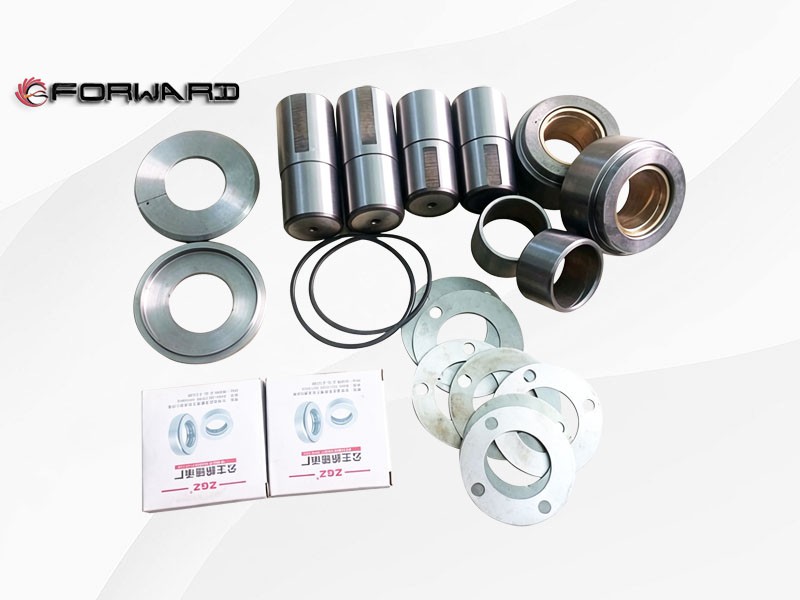 SHACMAN HANDE HDS300 行走前转向驱动桥系统 XLB-65T 转向节修理包