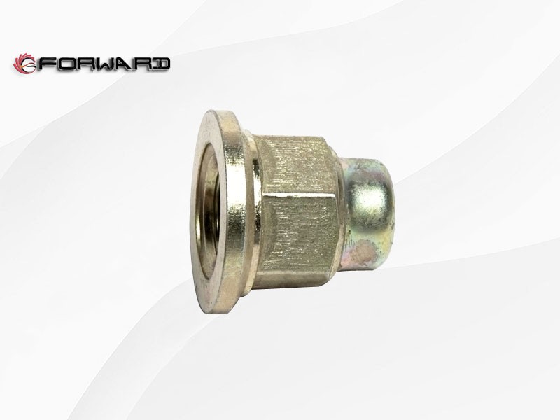 SHACMAN HANDE HD7.3T盘式 行走盘式前桥系统 DZ9112340503Y04 车轮螺母 XQ046636