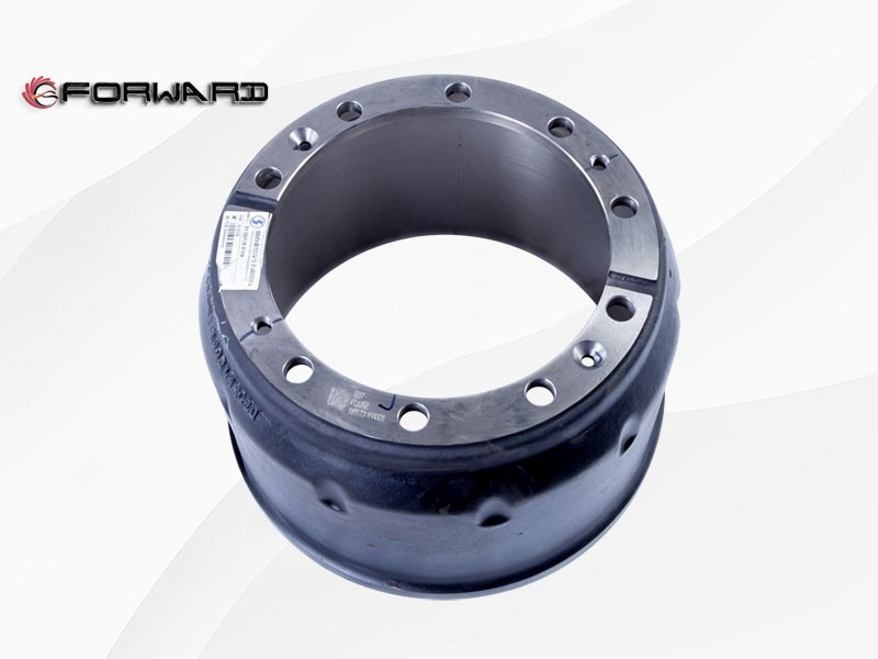 SHACMAN HANDE HDM300 HDZ300 HDZ269 行走驱动桥系统 81.50110.0144 制动鼓总成 XQ007371