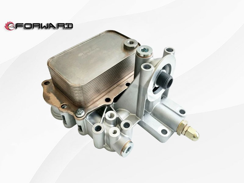 玉柴 YUCHAI YC4A100Z-T20 动力发动机润滑系统 A9W00-1013100D 机油冷却器