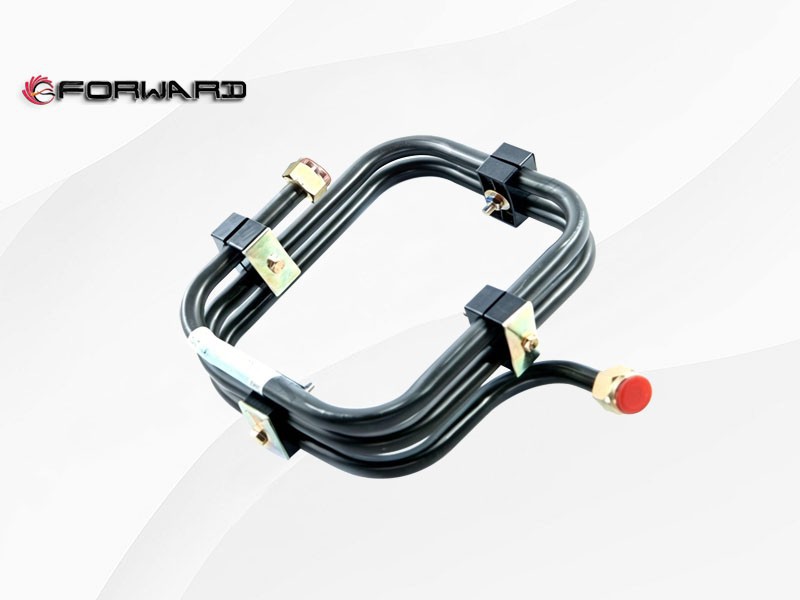 DZ91189360108 钢管20总成 XQ046764,Steel pipe 20 assembly / hose / oil-water separator,济南向前汽车配件有限公司