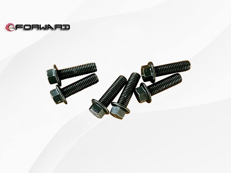 SHACMAN Xi'an Cummins ISM11-QSM11 动力发动机进排气系统 5683470  六角法兰面螺栓