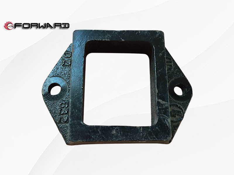 SHACMAN F3000 行驶后悬架系统 DZ95259526321 后桥缓冲块保护架 Буферный блок защитного кронштейна