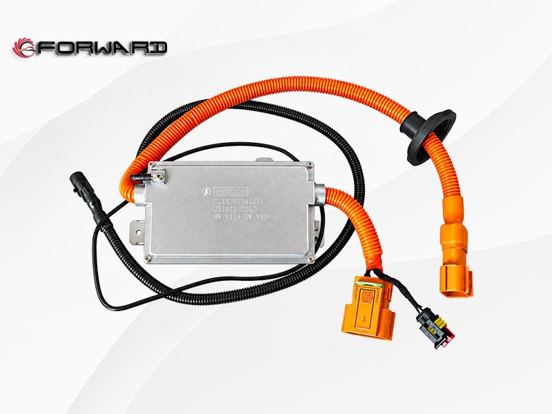 SHACMAN X5000-X3000-X5000E 车身驾驶室空调系统 DZ14251841234  PTC控制器