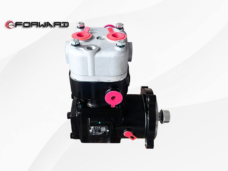SHACMAN  YUCHAI YC4D140-33 动力发动机进排气系统 D55F2-3509100 空压机