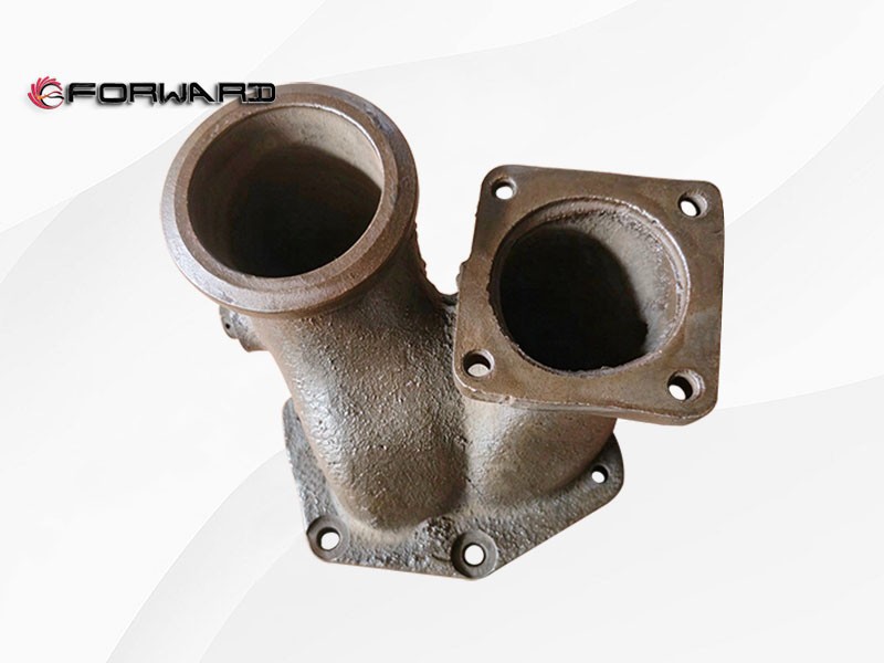 特种车  12V150L 动力发动机冷却排气管系统 36-18-115 左连接管
