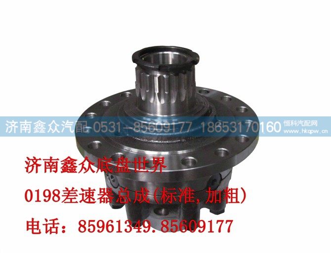 199012320198,差速器总成,济南国桥汽车零部件有限公司
