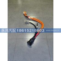 DZ9H319783005充电插座线缆DC+/陕汽新能源/柳汽电动车/徐工/三一矿车