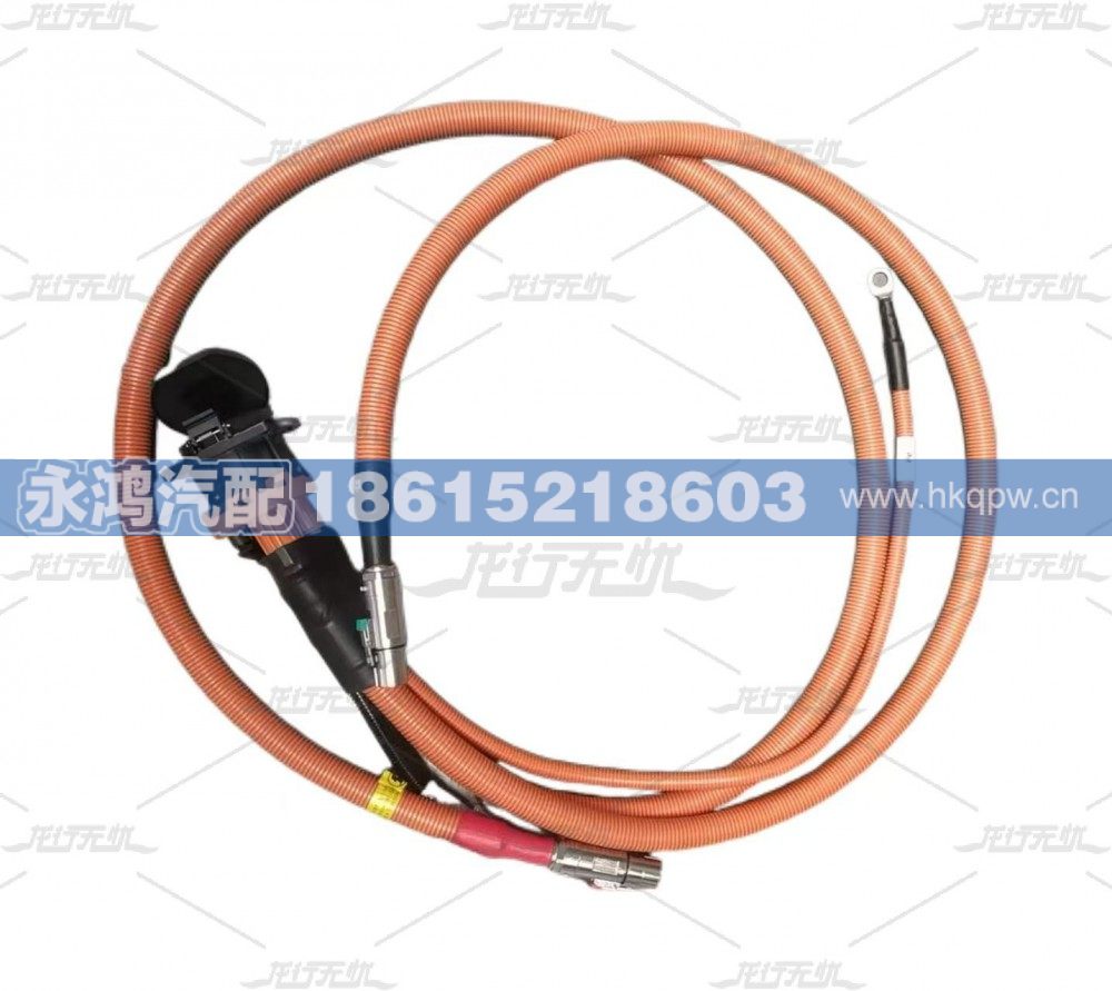 DZ96319780726充电插座/2号/PL18X-300-70/陕汽电动车/解放新能源/欧曼/DZ96319780726