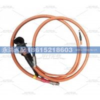 DZ96319780726充电插座/2号/PL18X-300-70/陕汽电动车/解放新能源/欧曼