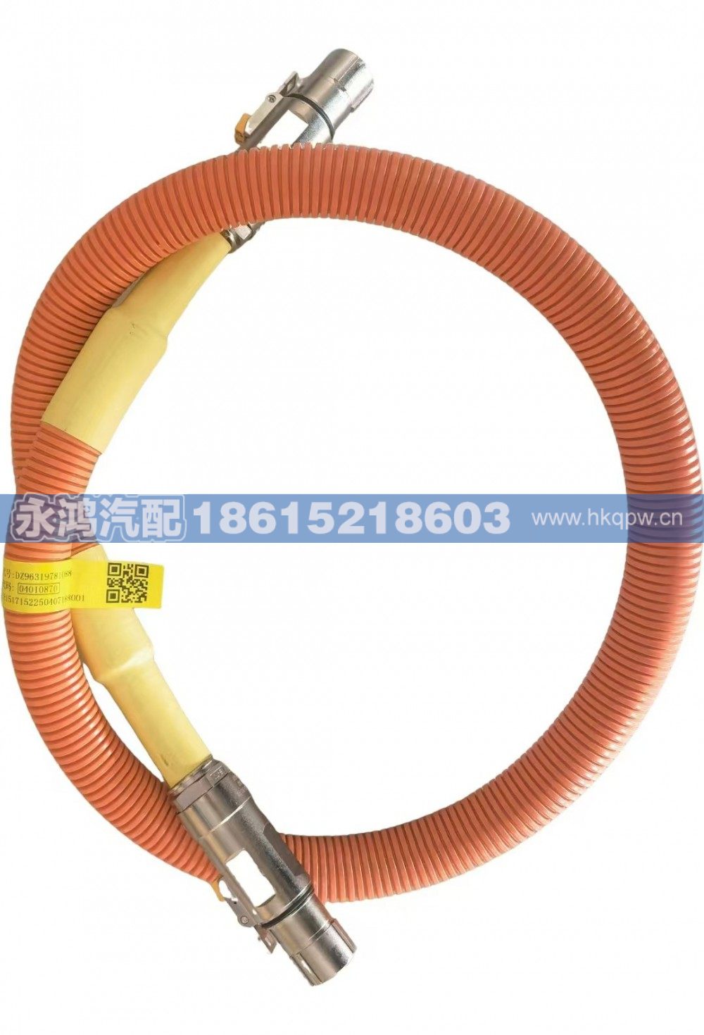 DZ98319781008单芯高压线缆/电机控制器正-PDU正/陕汽电动车/特种车/军车