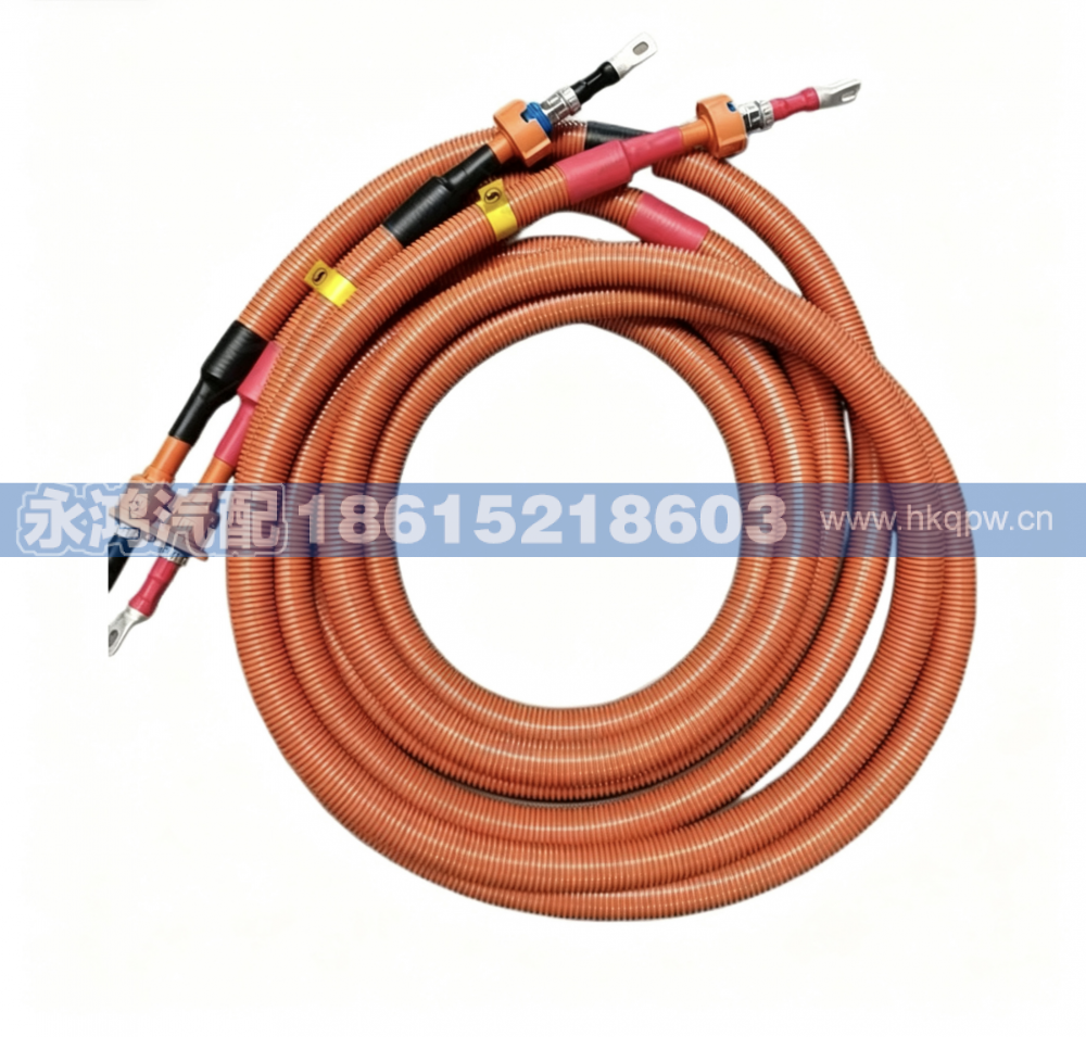 DZ9H259781335,DZ9H259781335单芯高压线缆/PDU1+_TE7-2443906-3_PDU1-_TE8-2443906-3/电驱桥_TE2371017-1/95/6400_6400,济南市天桥区永鸿汽配
