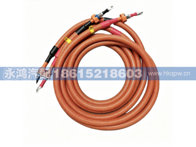 DZ9H259781335,DZ9H259781335单芯高压线缆/PDU1+_TE7-2443906-3_PDU1-_TE8-2443906-3/电驱桥_TE2371017-1/95/6400_6400,济南市天桥区永鸿汽配