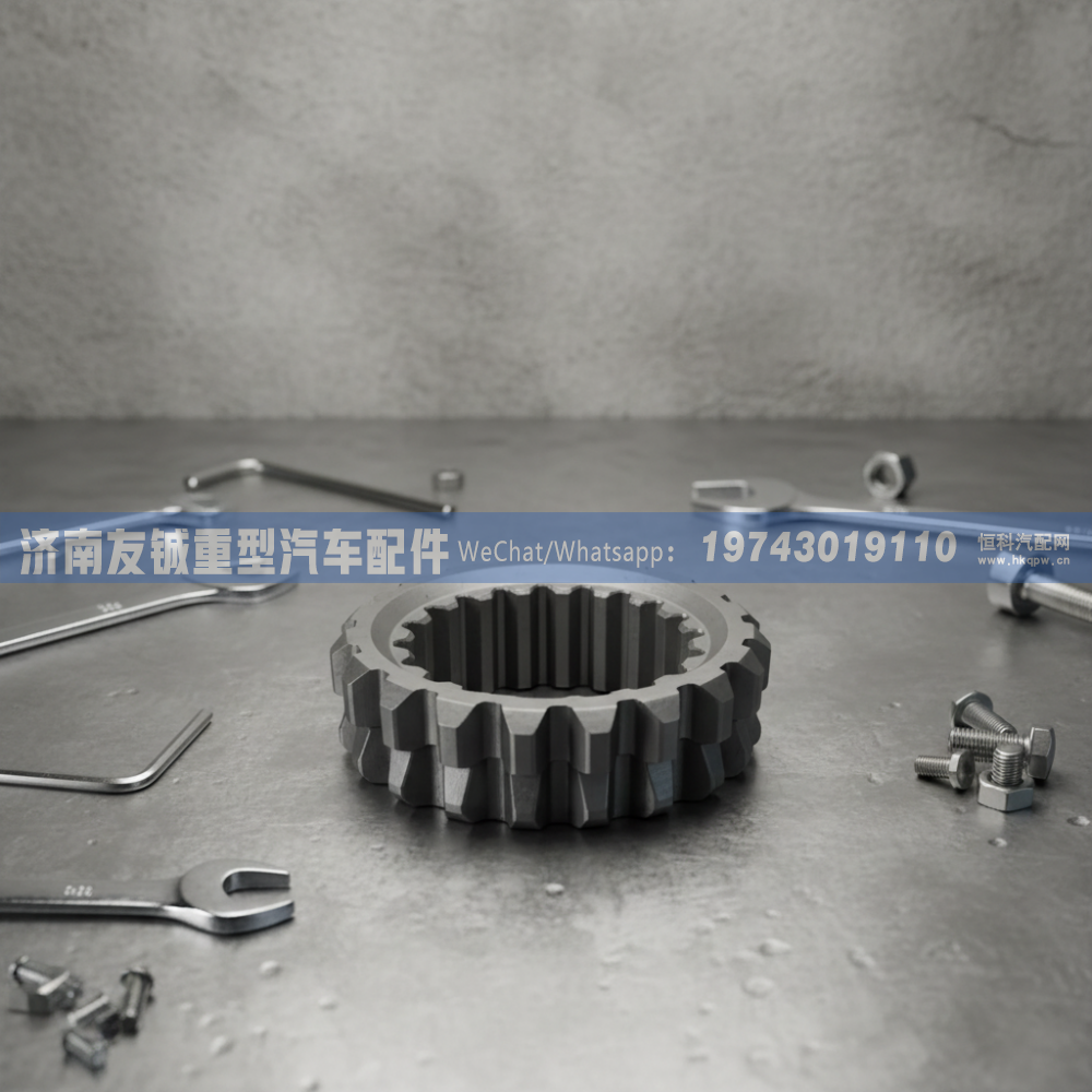 WG2210040211倒档滑套 主轴倒档滑套 / 十档箱倒挡啮合滑套 济南友铖/WG2210040211