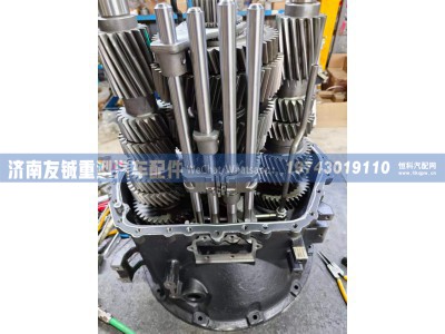HW25712XSJ 重汽大扭矩 12 档工程专用变速箱总成 济南友铖图4