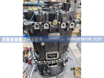 HW25712XSJ 重汽大扭矩 12 档工程专用变速箱总成 济南友铖图3