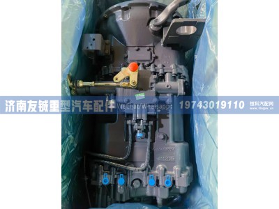 HW25712XSJ 重汽大扭矩 12 档工程专用变速箱总成 济南友铖图5