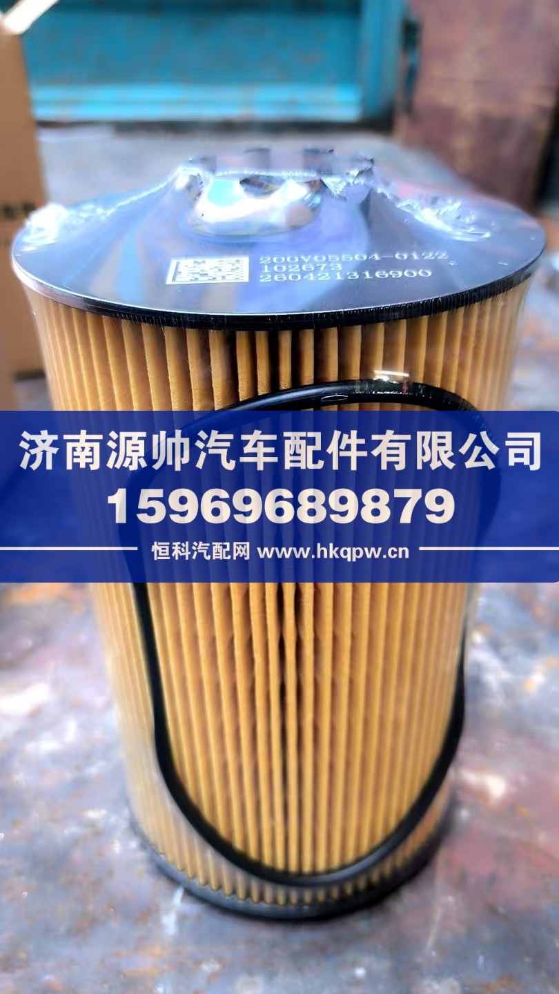 200V05504-0122,重汽机油滤芯,济南源帅汽车配件有限公司