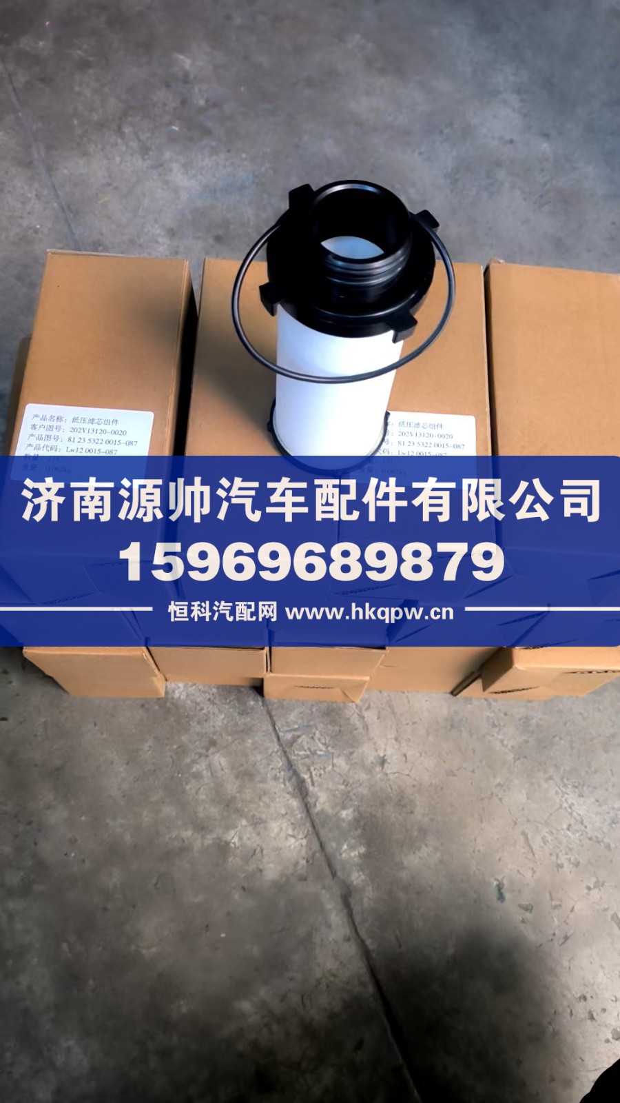 202V13120-0020,重汽天然气滤芯,济南源帅汽车配件有限公司