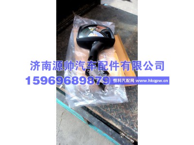 WG812W63760-6656,豪沃TX前下视镜总成,济南源帅汽车配件有限公司