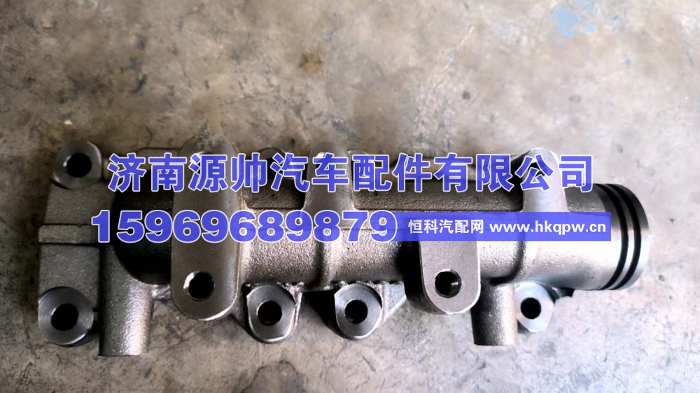 081V08102-0161,重汽曼前排气支管,济南源帅汽车配件有限公司