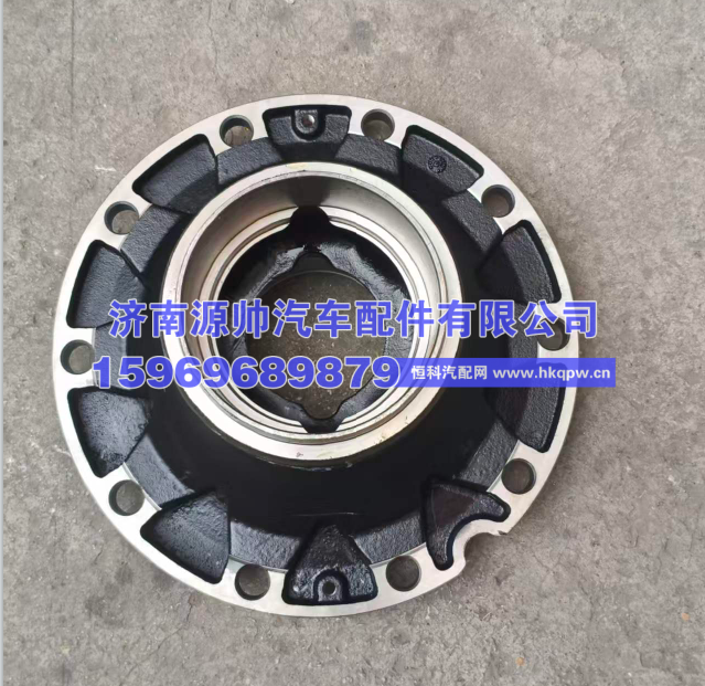 HD90009411302,德隆前轮毂，汉德 9.5 吨,济南源帅汽车配件有限公司