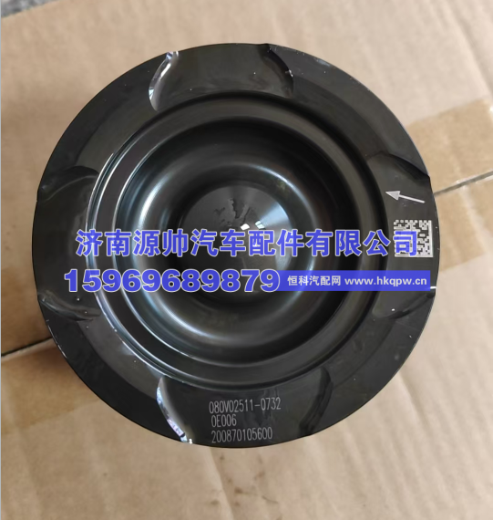 080V02511-0732,重汽曼发动机活塞,济南源帅汽车配件有限公司