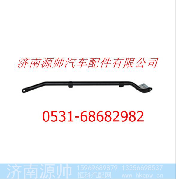 欧曼GTL导流板衬板前支架总成左 欧曼事故车配件