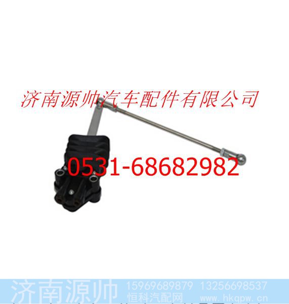 欧曼GTL前悬置高度阀总成